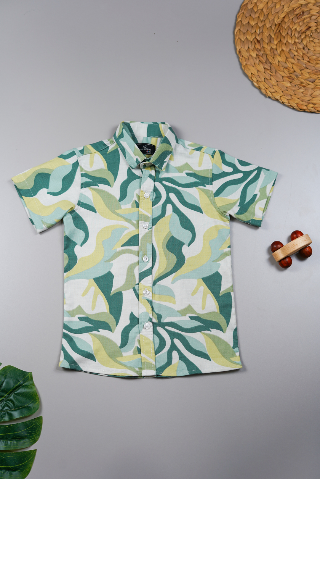 Conjunto camisa estampada