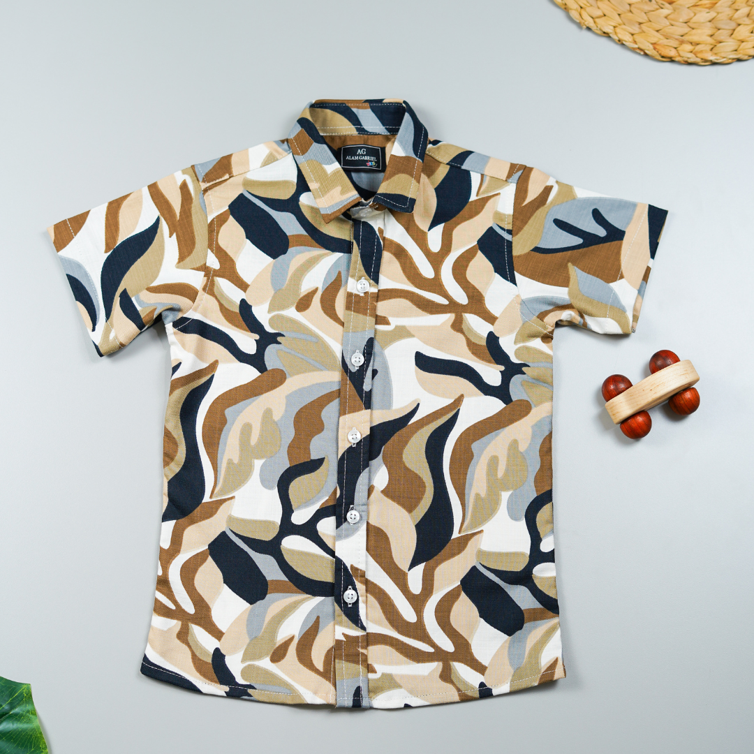 Conjunto camisa estampada