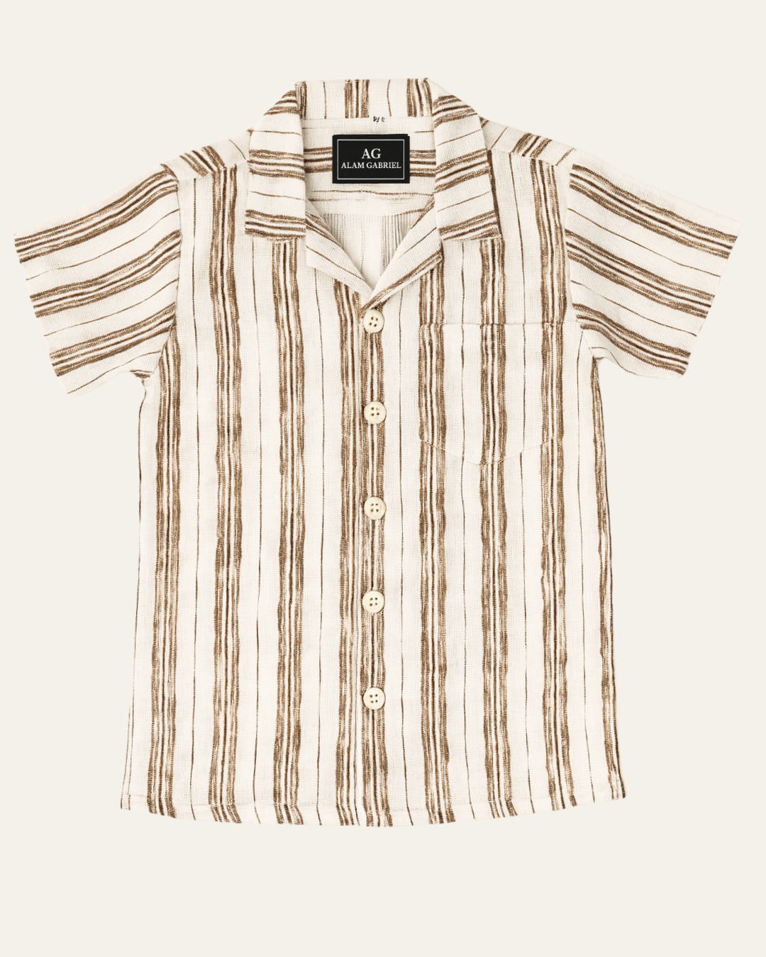 Conjunto Camisa Lino Estampada (opción 1)