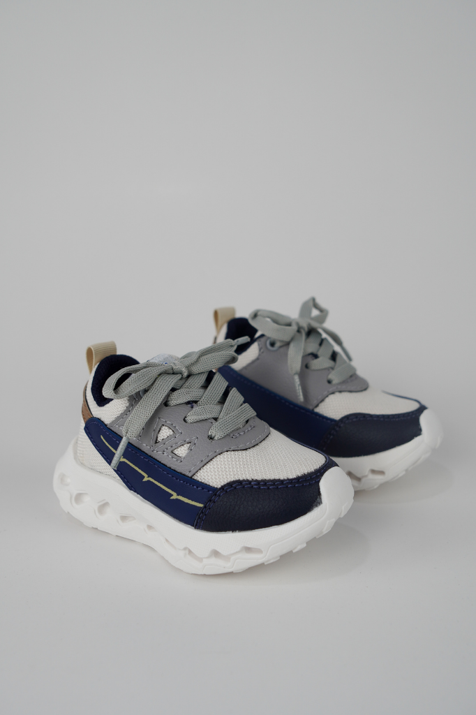 Calzado Azul Gris Claro