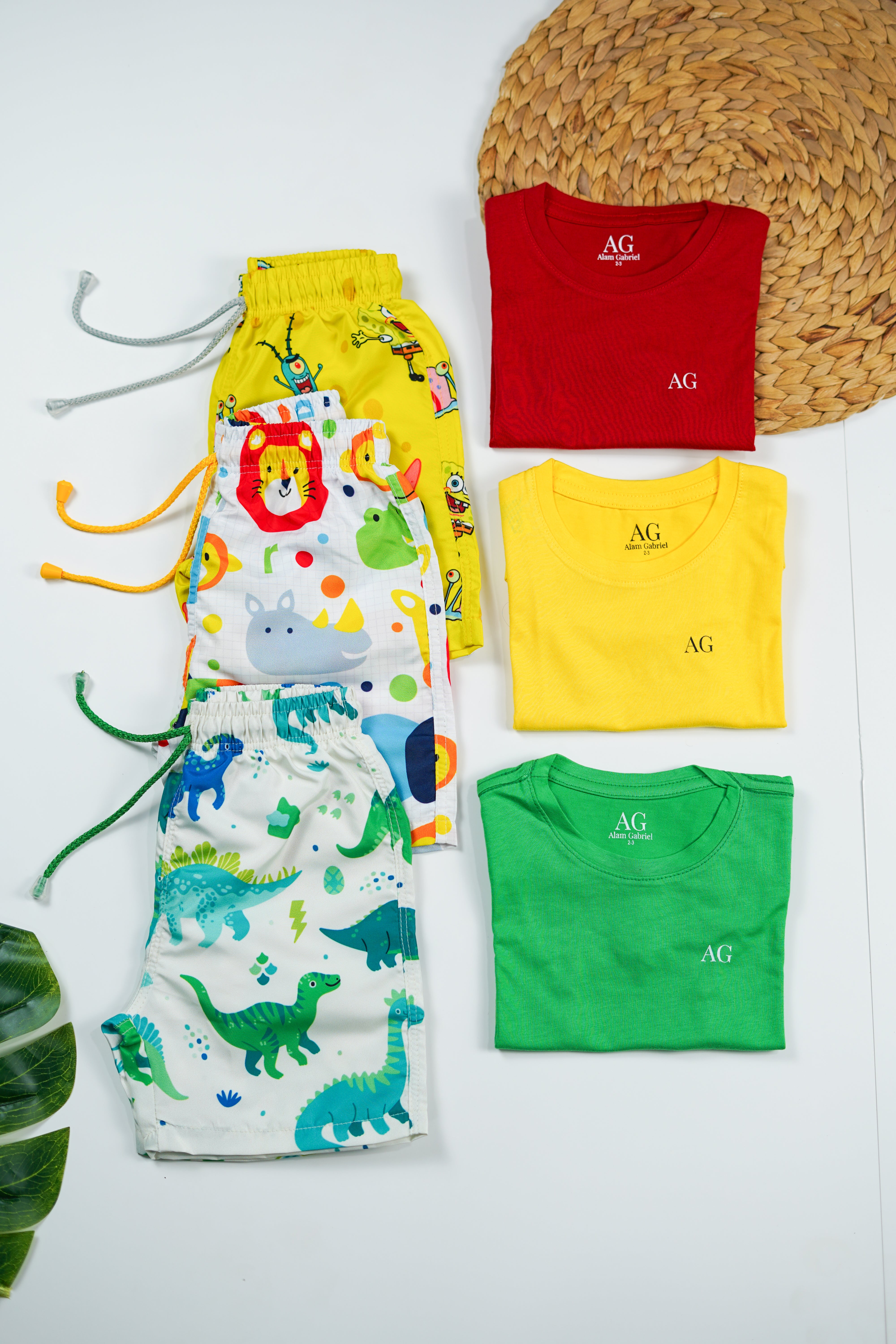 Combo X3 pantaloneta + básico.