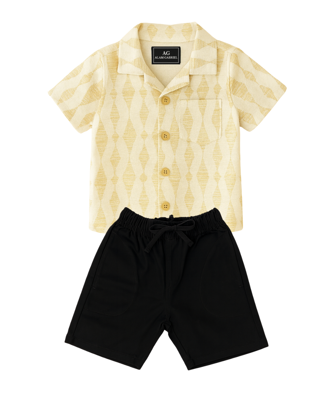 Conjunto Camisa Lino Estampada (opción 5)