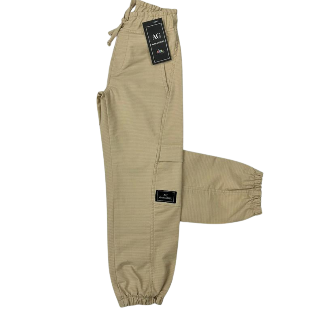 Jogger De Niño Beige