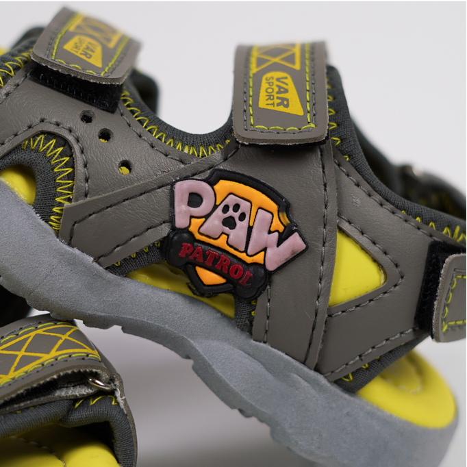 Sandalias Paw Patrol Gris