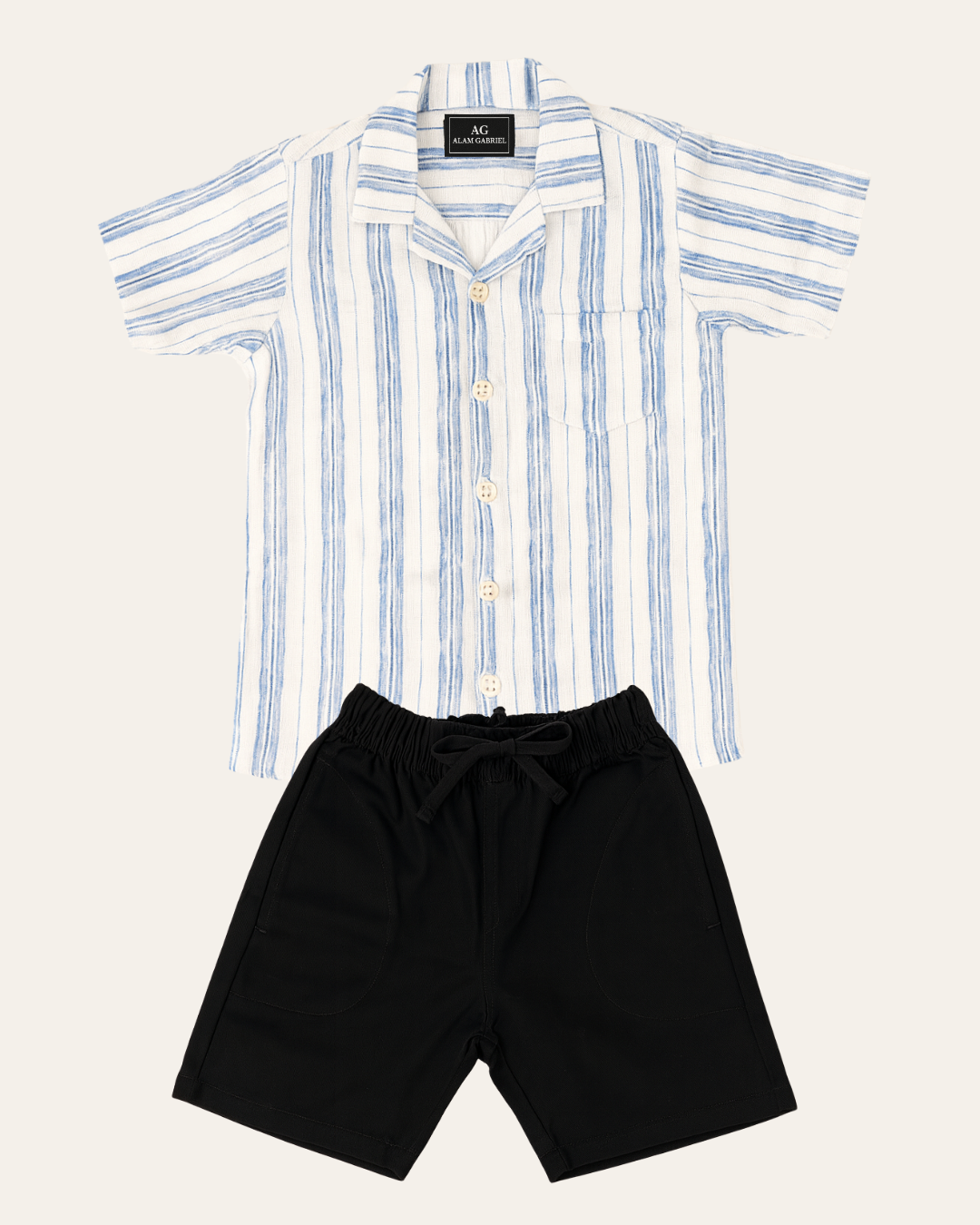 Conjunto Camisa Lino Estampada (opción 7)