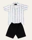 Conjunto Camisa Lino Estampada (opción 7)