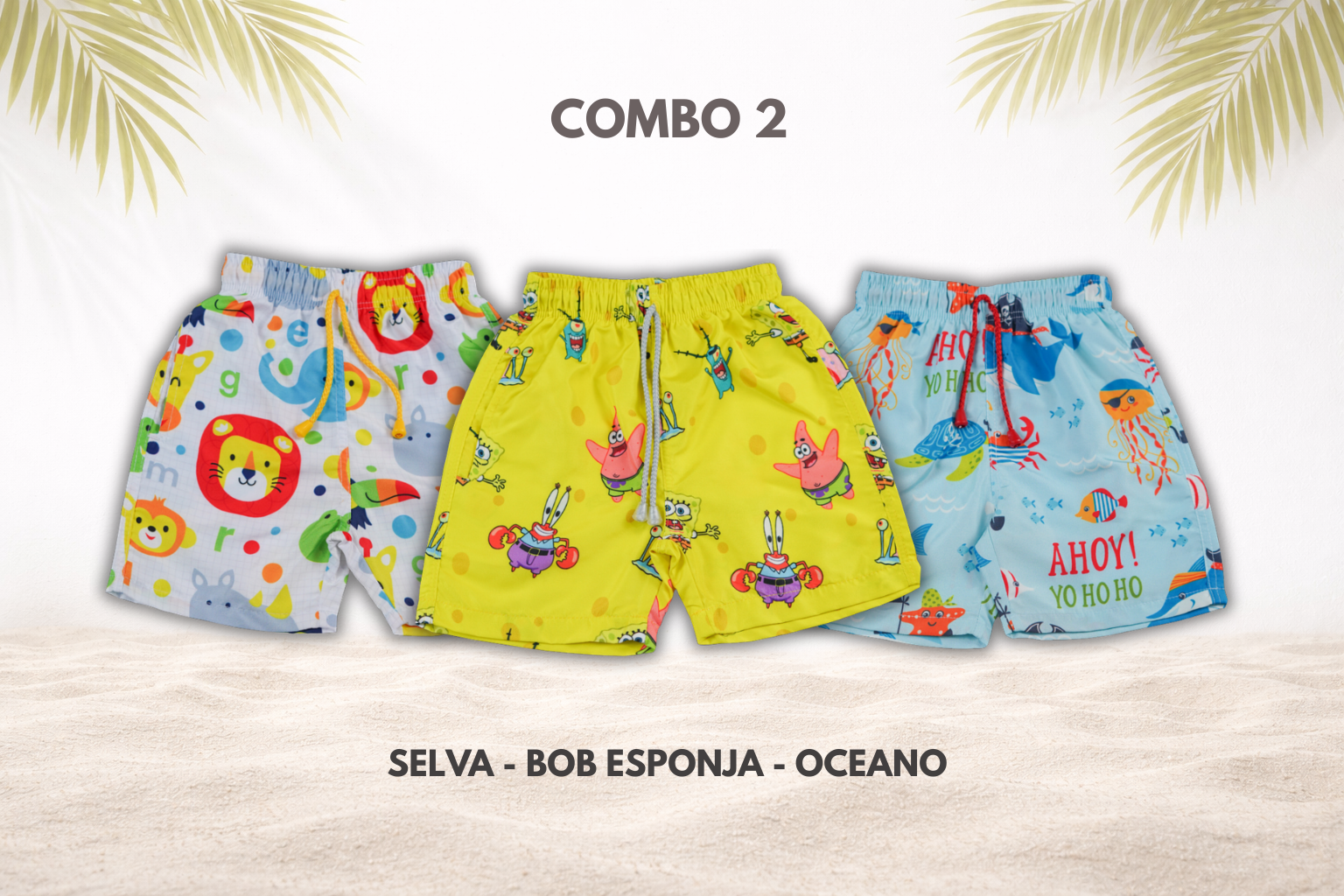 Combo x3 pantalonetas # 2