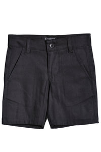 Set camisero pantalón Negro, Bermuda Negra y Camisa Azul Celeste