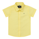 Set camisero pantalón bermuda y camisa Amarillo