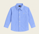 Camisa Manga larga Azul Claro