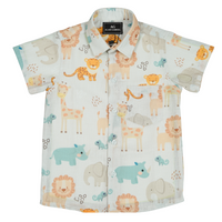 Camisa Lino Texturizada Safari