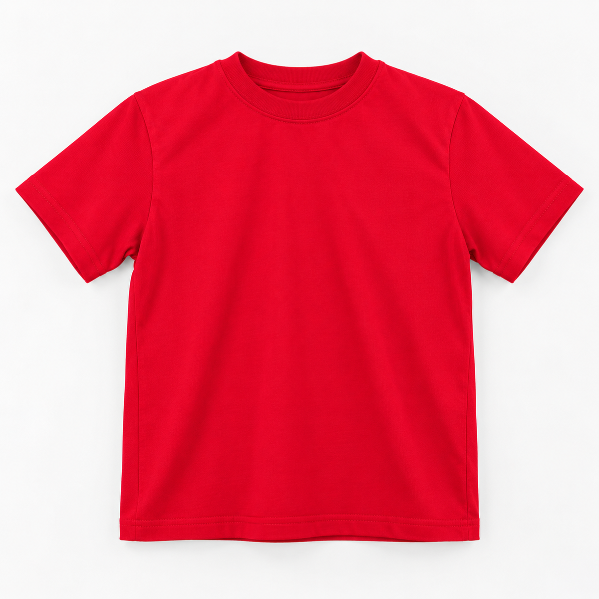 Camiseta Tela Pesada Roja