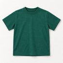 Camiseta Tela Pesada Verde Botella