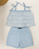 Conjunto de niña Lucia Celeste