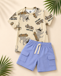 Conjunto Skate Azul