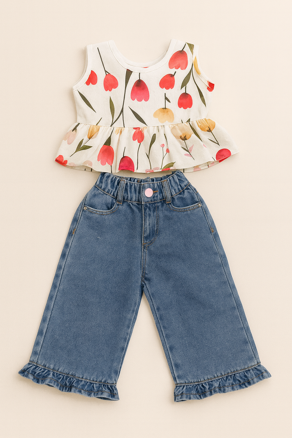 Conjunto Mafe Flores Rojas