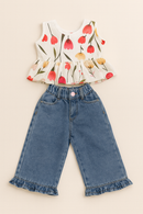 Conjunto Mafe Flores Rojas
