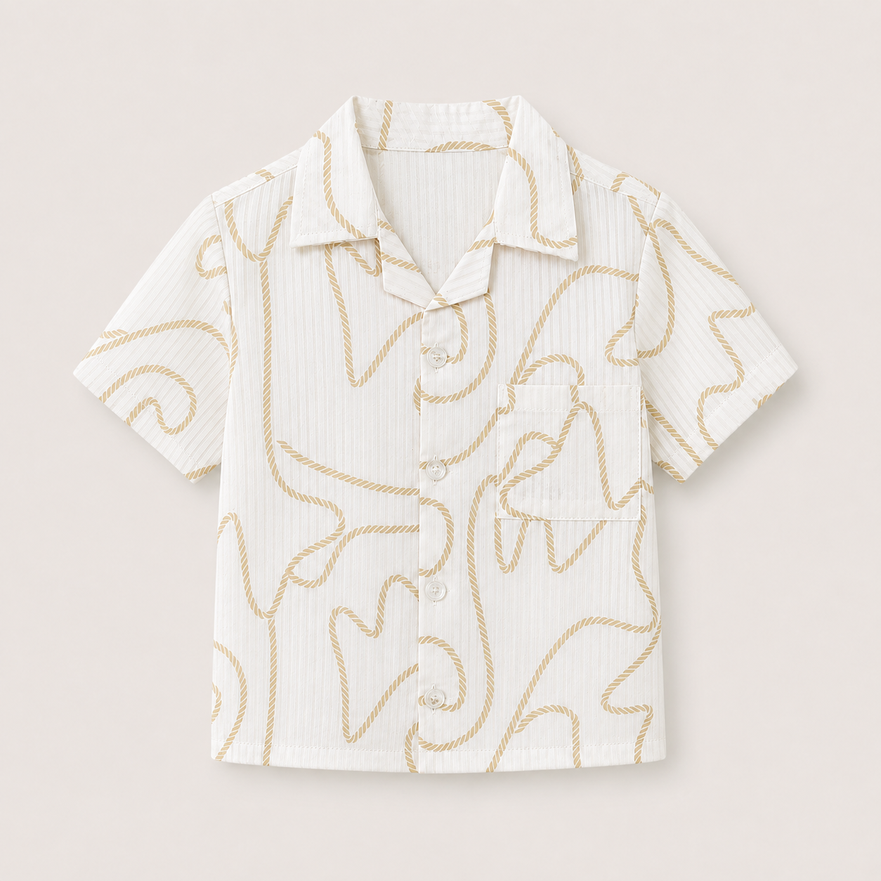Camisa Travesía - Líneas Beige