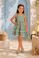 Vestido Perla Verde