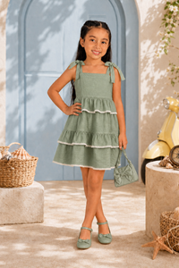 Vestido Perla Verde