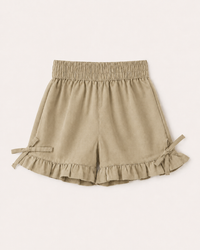 Short de Niña Mar Caqui
