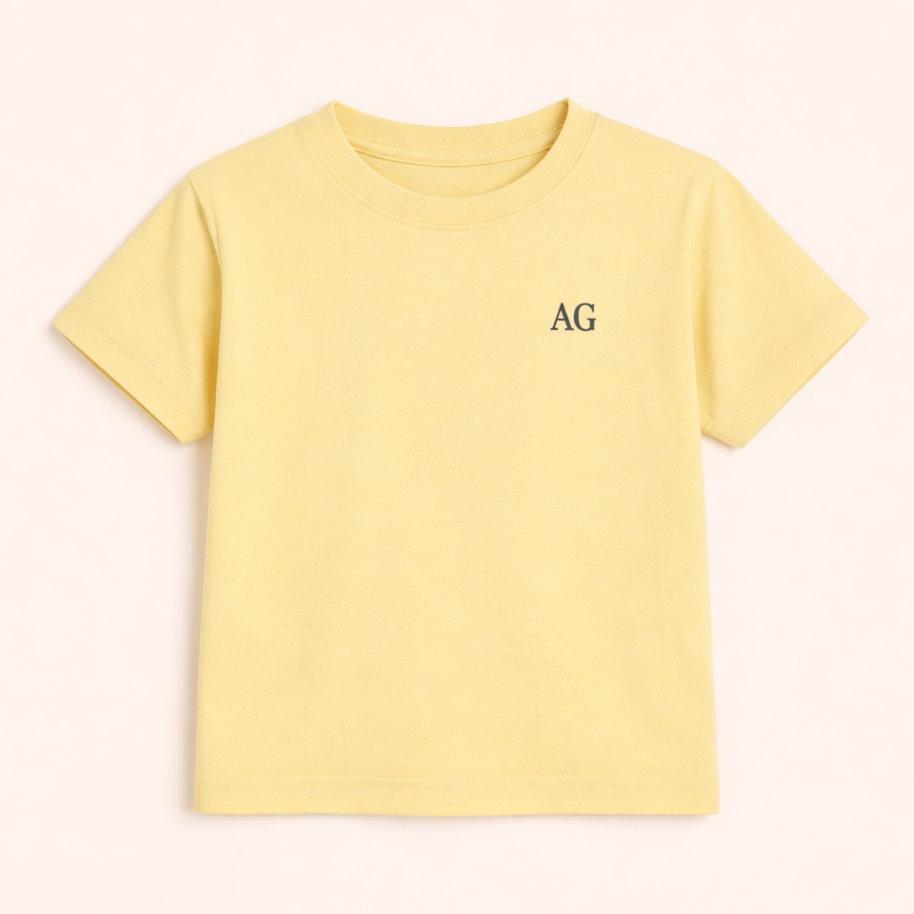 Suéter básico Amarillo Pastel