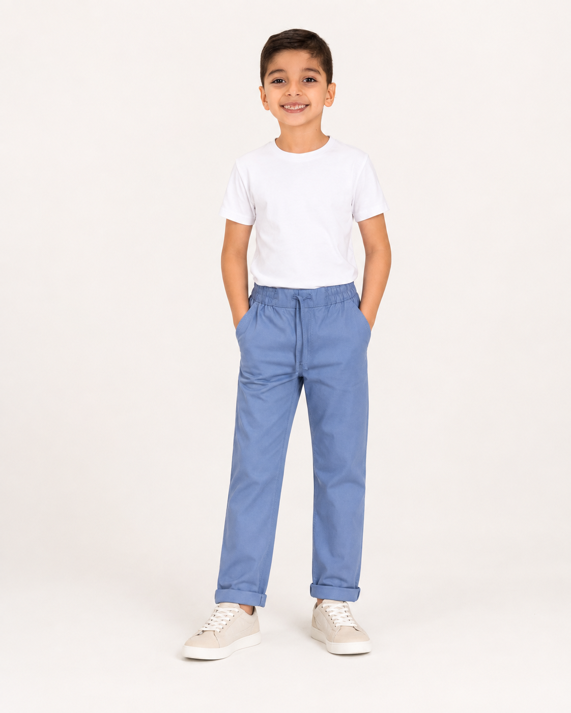 Pantalón Bota Recta Azul Capri