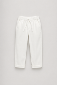 Pantalón Bota Recta Blanco