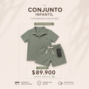 Conjunto Bose Verde Oliva