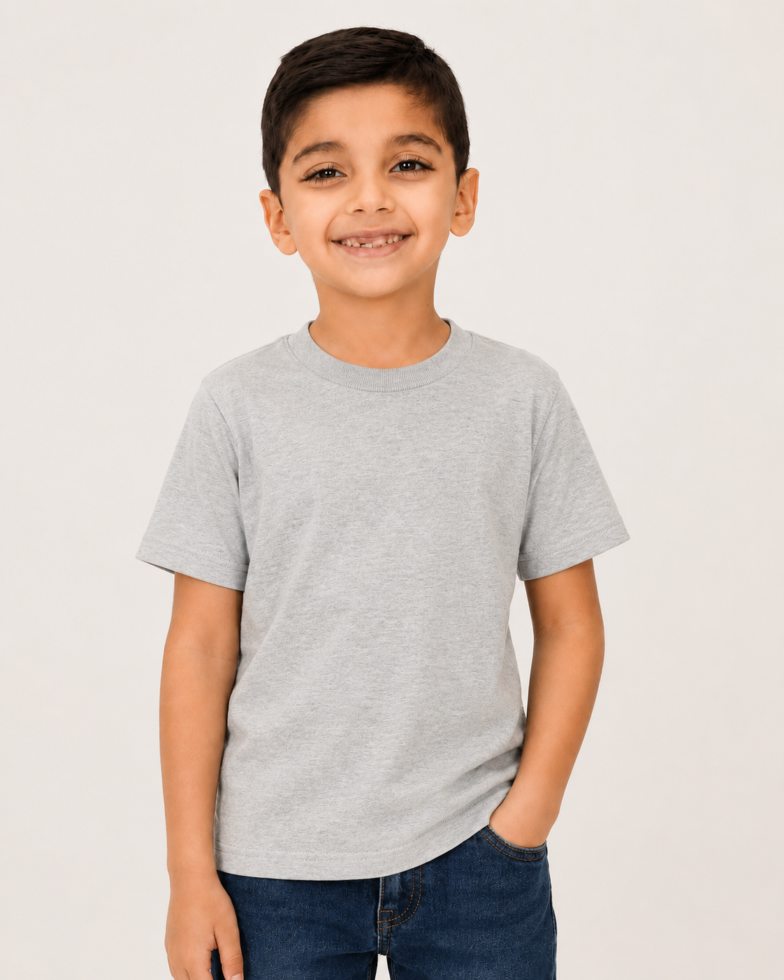 Camiseta Básica AG Gris Claro