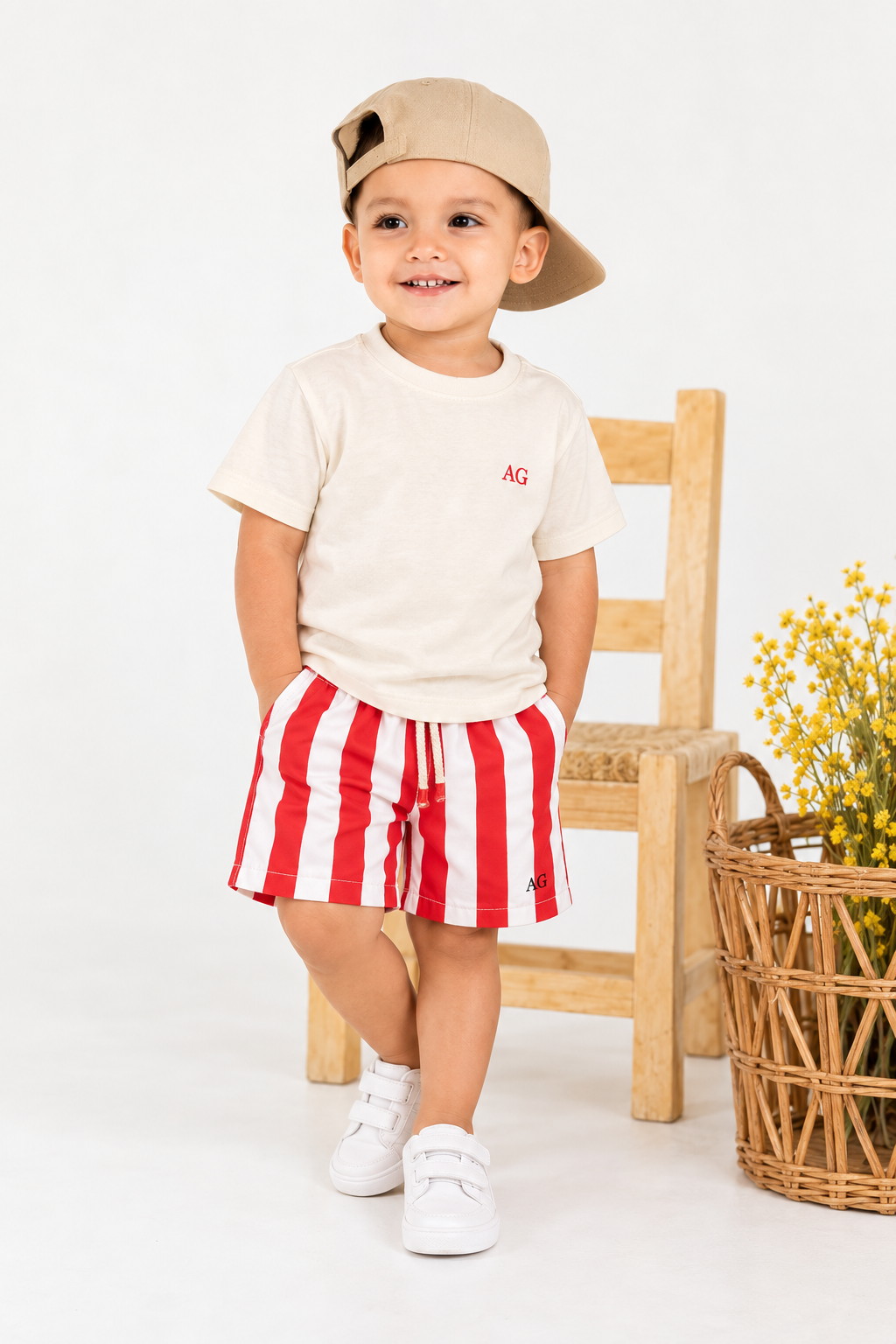 Combo x 3 Pantalonetas + 3 Camisetas basicas