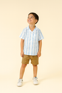 Conjunto Camisa Lino Estampada (opción 7)