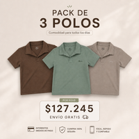 Pack x3 Polos Bose