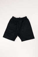 Bermuda negra de cordón