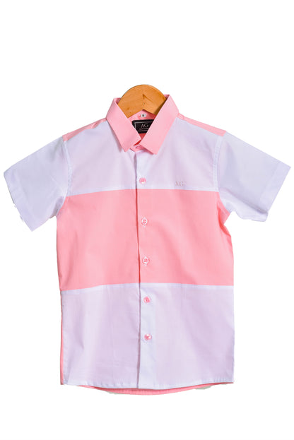 Conjunto camisa dos bloques rosado