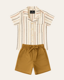 Conjunto Camisa Lino Estampada (opción 6)