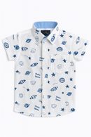 Camisa de niño espacial