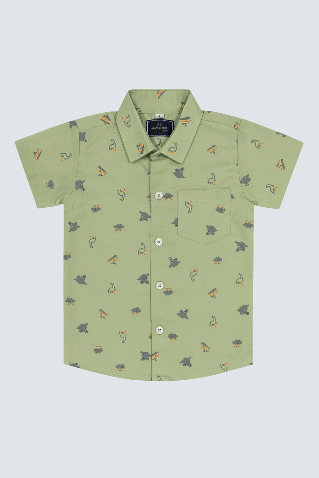 Camisa Dino Verde