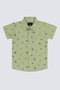 Camisa Dino Verde