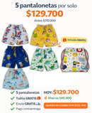 Combo X5 pantaloneta # 3