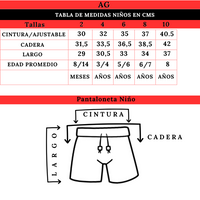 Pantaloneta marinera