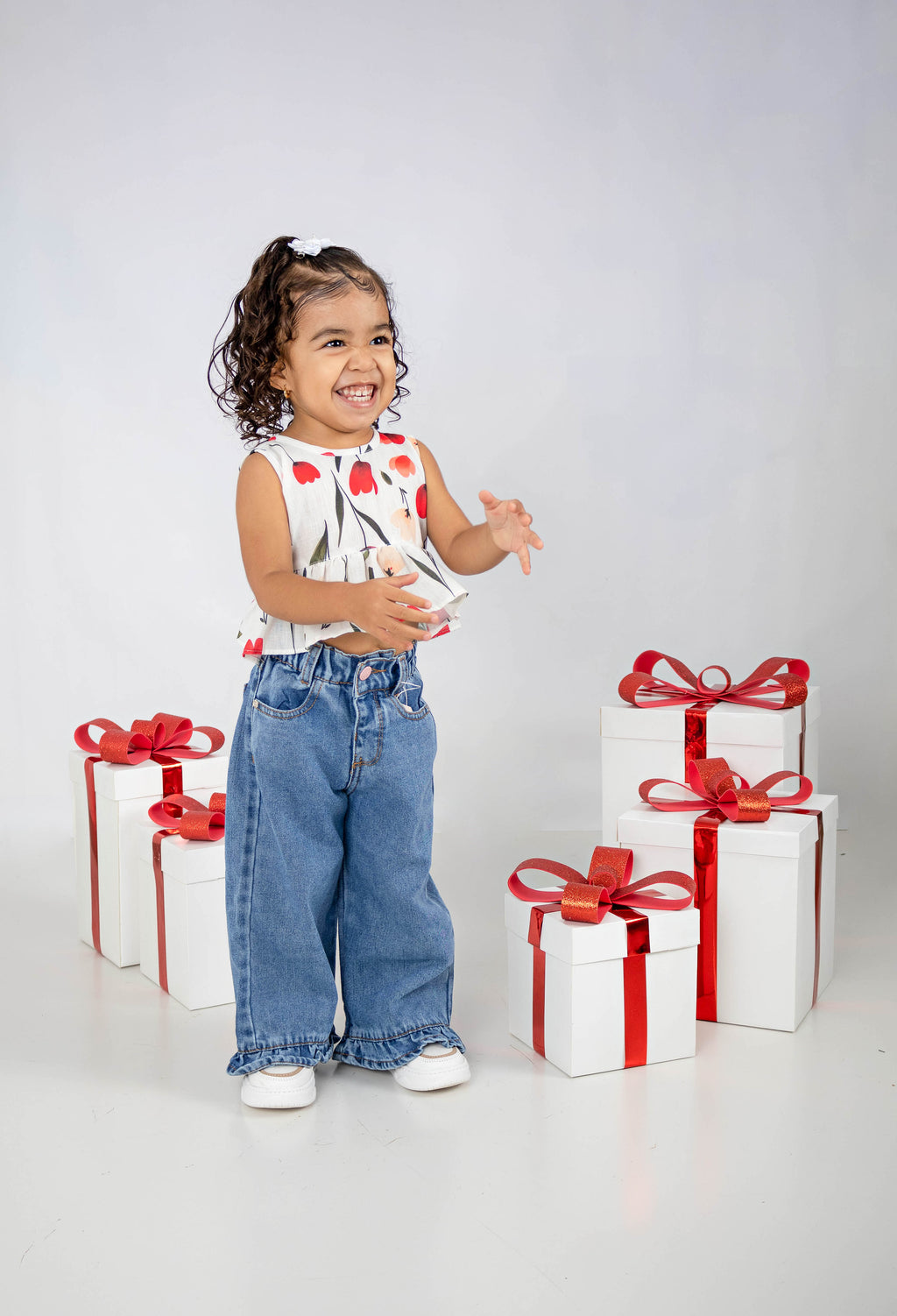 Conjunto Mafe Flores Rojas