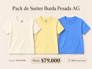 Pack x3 Suéter Burda Pesada AG