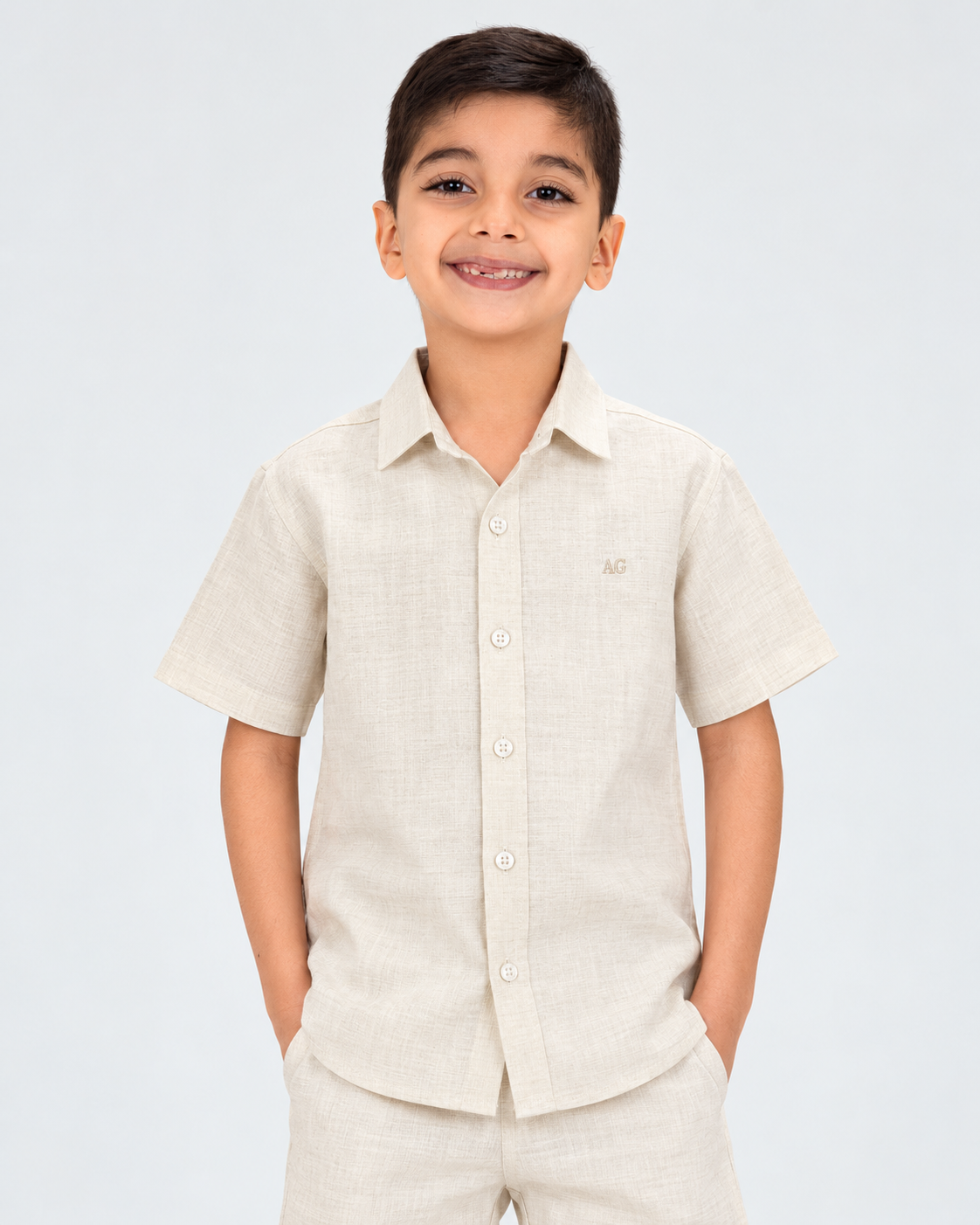 Camisa en Lino Paola Arena