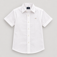 Camisa en Lino Paola Blanca