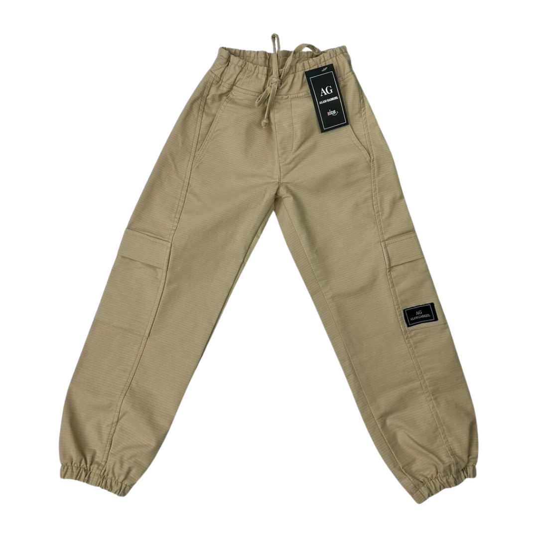 Jogger De Niño Beige