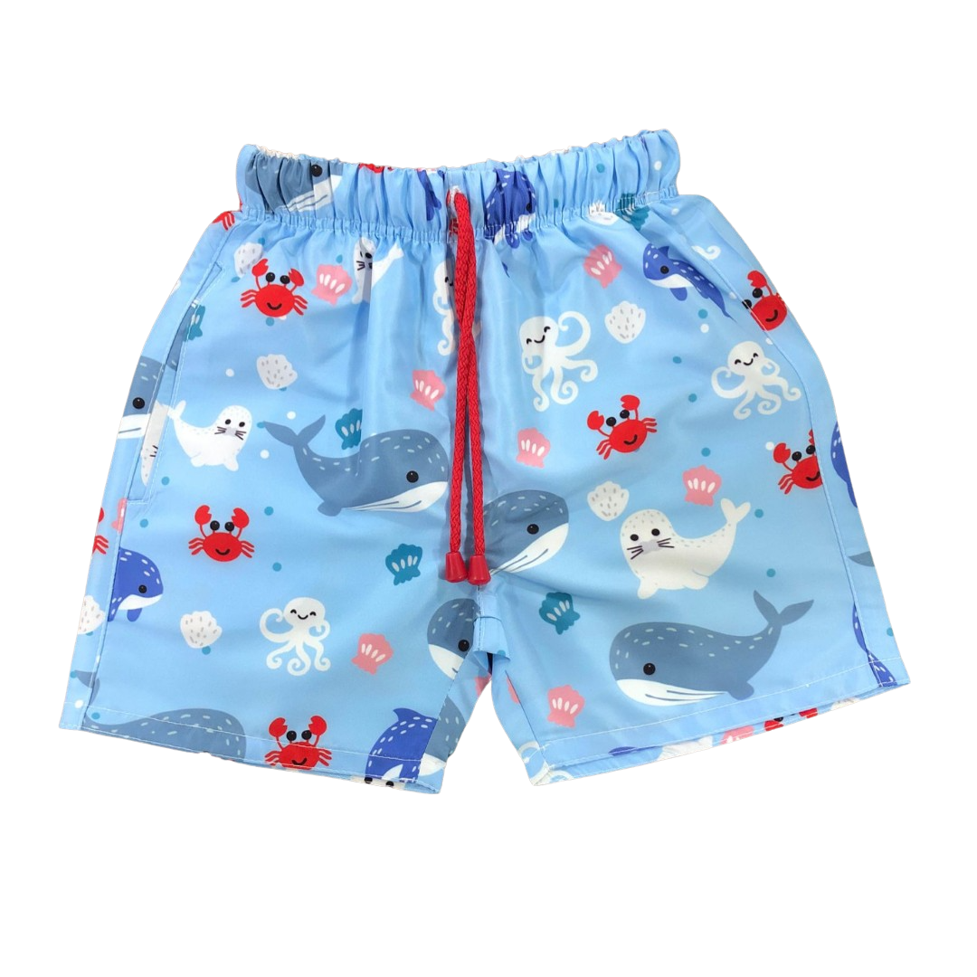 Pantaloneta animales del mar