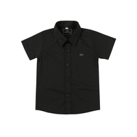 Set camisero pantalón, bermuda y camisa Negra