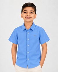 Camisa de Niño Celeste