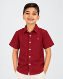 Camisa de niño vino